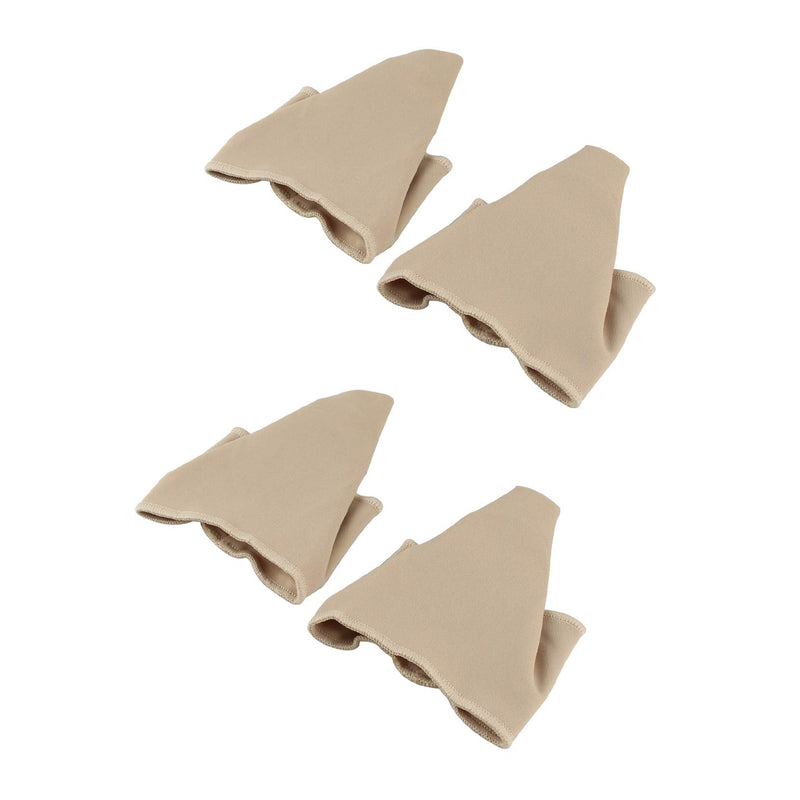 Futheda 2 Pairs Bunion Corrector Bunion Relief Sleeves Pads Brace Cushions Toe Straightener with Gel Toe Separator Spacer Spreader Hallux Valgus Relief Big Toe Alignment Unisex Foot Care (Nude) - NewNest Australia