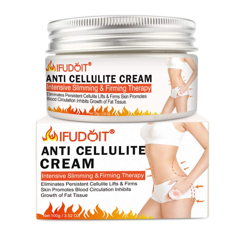 Cellulite Cream,Professional Hot Cream,Slimming & Firming Cream, Fat Burner Cream, Hot Body Slim Loss Weight Cream, Perfect for Shaping Waist, Abdomen and Buttocks （100g） - NewNest Australia