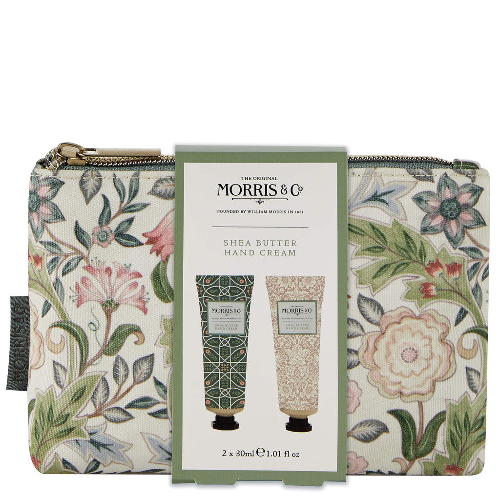 Morris & Co. Beauty Jasmine and Green Tea Hand Care Cosmetic Bag with Hand Cream - NewNest Australia