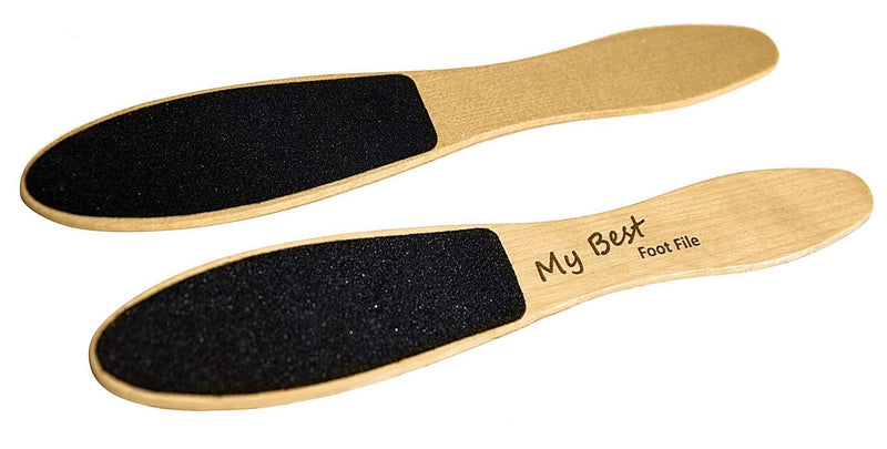 Pedicure tool Foot File double sided wooden eco sustainable birch My Best Design - NewNest Australia