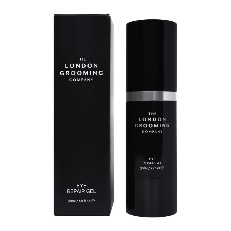 The London Grooming Company Anti-Ageing Eye Repair Gel For Men, 30 ml, Natural Anti-Aging Eye Balm - Oud Wood Scent - NewNest Australia