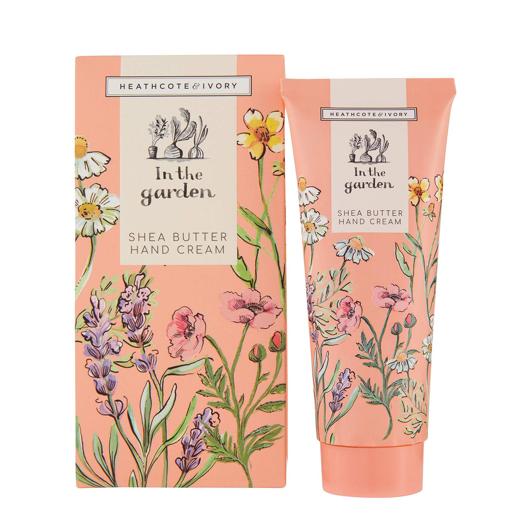 Heathcote & Ivory In The Garden Gardener's Shea Butter Hand Cream In Gift Box, 100ml - NewNest Australia