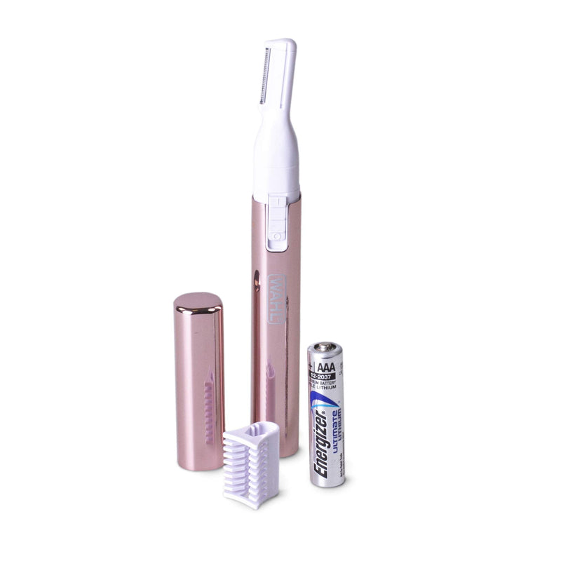 Wahl Ladies Precision Eyebrow Shaper, Women's Eyebrows Trimming, Rinseable Head, Battery-Operated Trimmer for Women, Painless Hair Removal, Trim Intricate Areas - NewNest Australia