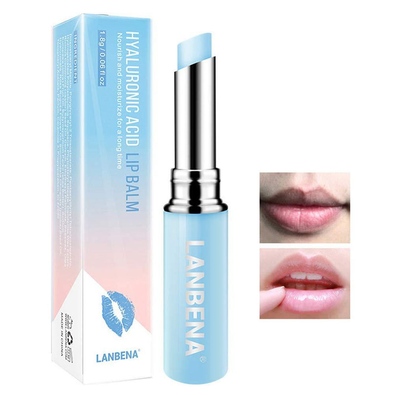 LANBENA Hyaluronic Acid Lip Balm Lip Care Serum for Nourishing Moisturizing Reduce Fine Lines Repair Damaged Skin - NewNest Australia