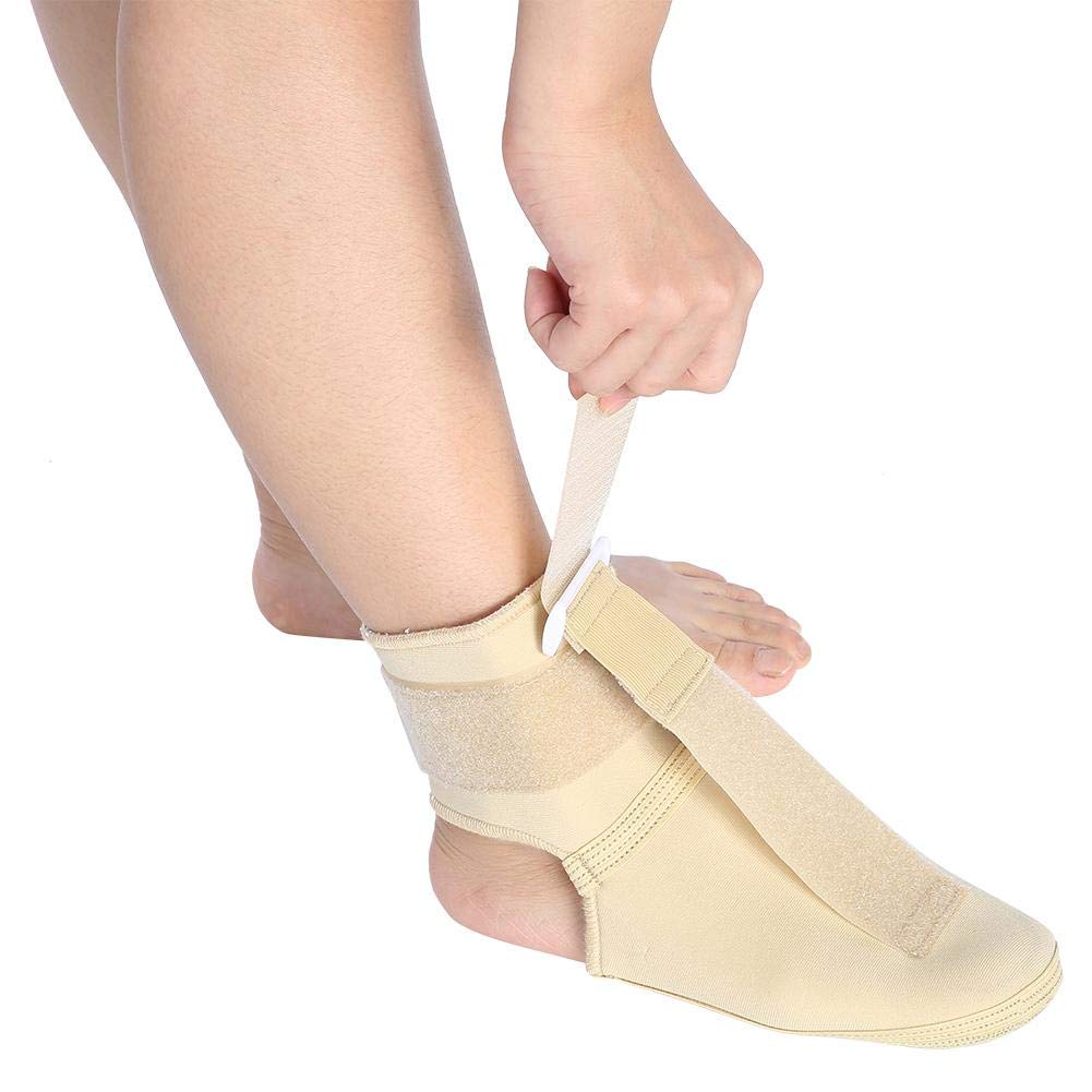 Ankle Joint Support Adjustable Foot Drop Orthotics Brace Foot Breathable Non-slip Adjustable Compression Socks Foot Support Sleeve Stabilizer Wrap for Pain Relief Splint(S) S - NewNest Australia