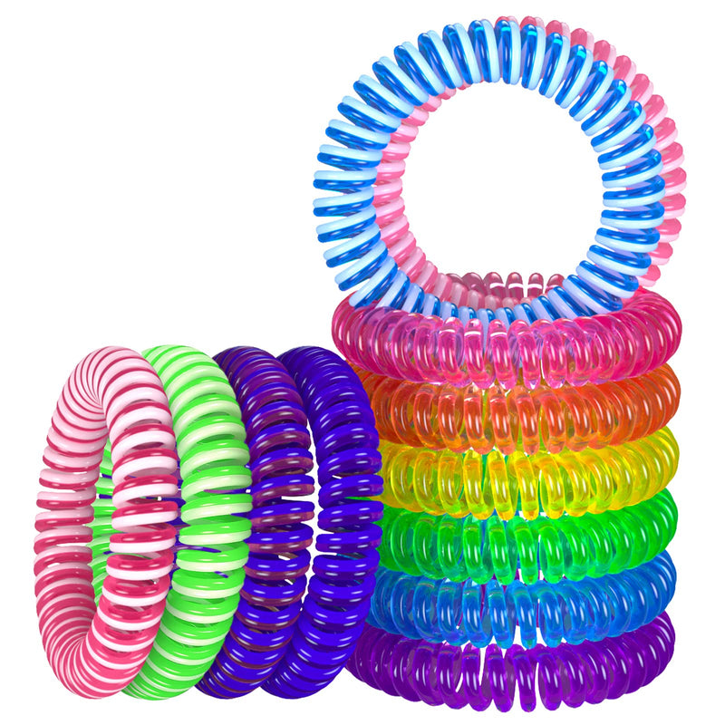 Mosquito Repellent Bracelet, LYUNIT 12 Packs Mosquito Bands, 100% Natural Deet Free Insect Repellent Bands, Anti Insects,Bugs and Midge, Long-Lasting Waterproof, Safe Pest Control for Kids and Adults - NewNest Australia
