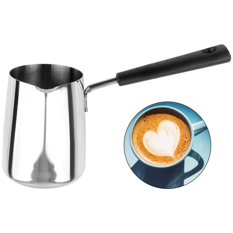 ASelected Milk Frothing Pitchers, 350ml/12oz, 304 Stainless Steel Small Milk Jug for Making Latte Coffee Art, Cappuccino, Espresso - NewNest Australia