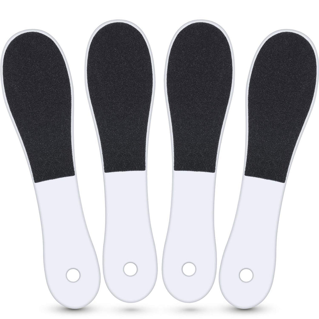 4 Pieces Double-Sided Foot File Foot Rasp File Dead Skin Remover Foot Scrubber Hard Skin Remover Foot Care for Wet and Dry Cracked Feet - NewNest Australia