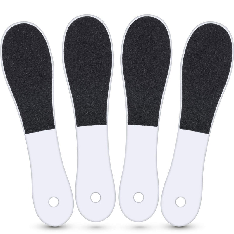 4 Pieces Double-Sided Foot File Foot Rasp File Dead Skin Remover Foot Scrubber Hard Skin Remover Foot Care for Wet and Dry Cracked Feet - NewNest Australia