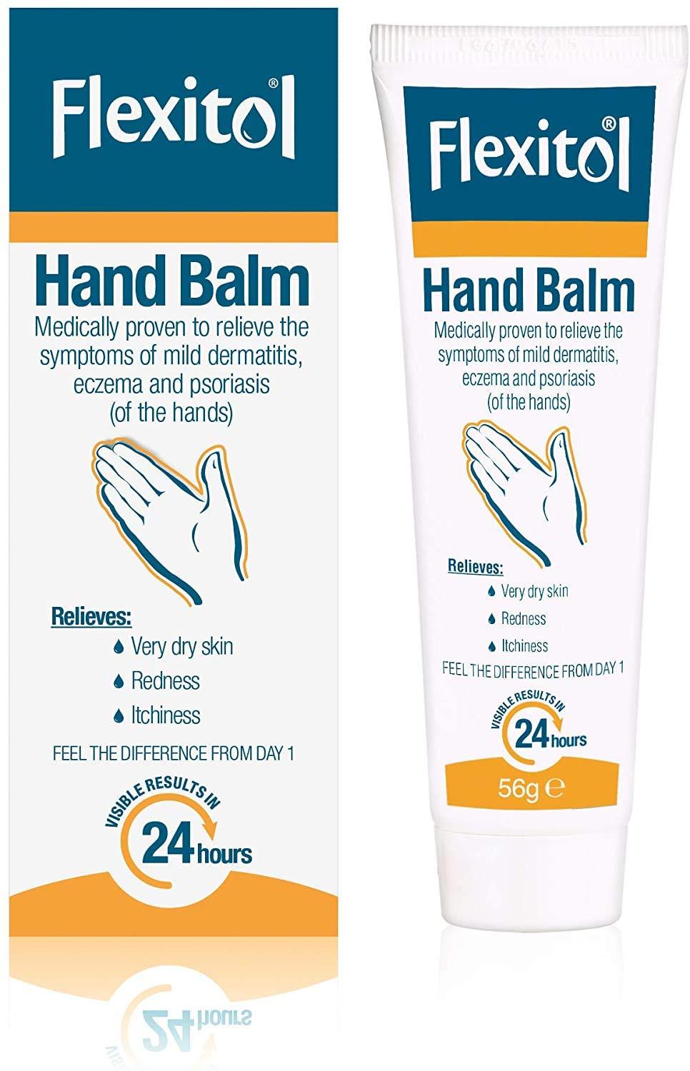 Flexitol Hand Balm for Dry and Itchy Skin, Relieves The Symptoms of Mild Dermatitis, Eczema and Psoriasis (of The Hands) – 75g - NewNest Australia