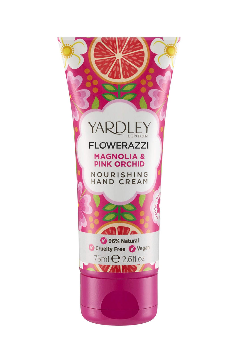Flowerazzi Magnolia and Pink Orchid Hand Cream - NewNest Australia