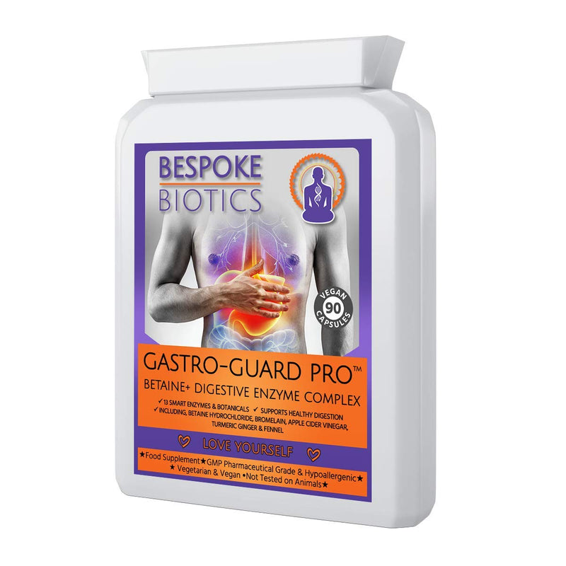 Digestive Enzymes| Bloating, Bowel & Digestion| Leaky Gut| Sp Offer| Betaine+ | 90 Caps | Vegan | Betaine HCL | Great Keto | Bromelaine | Papaine | Mint | Turmeric| Ginger| Cider| UK - NewNest Australia