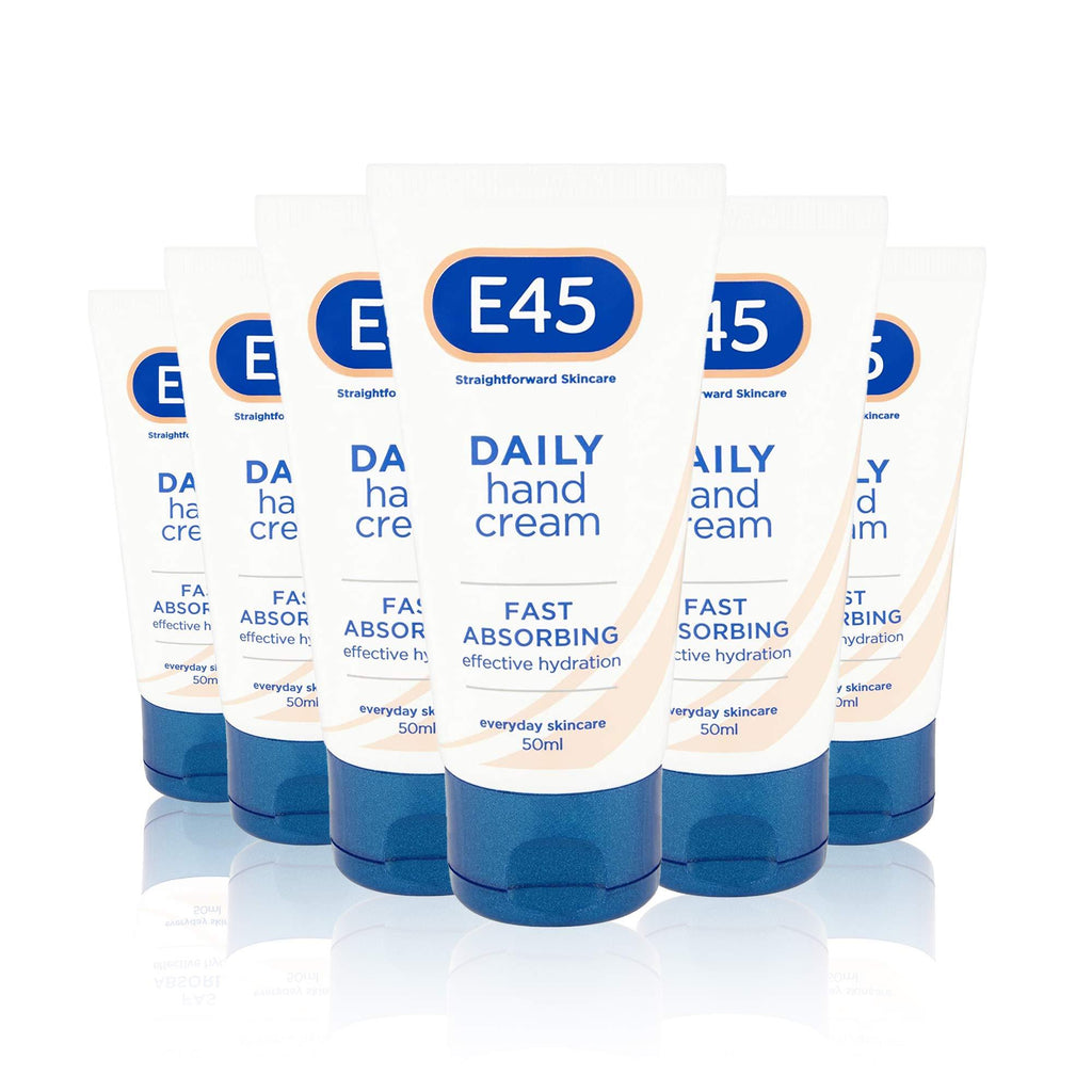 E45 - Daily Hand Cream - 50ml 6 Pack - NewNest Australia