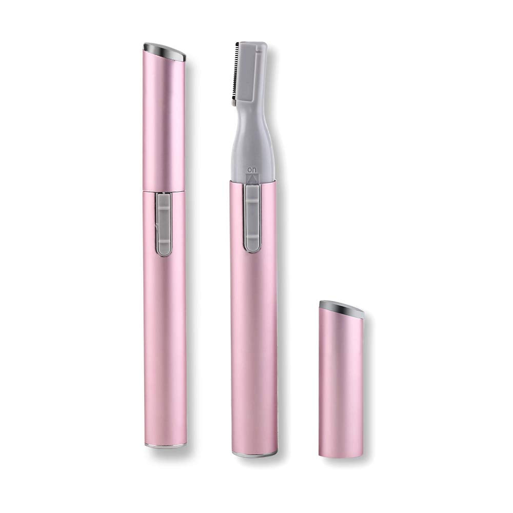 IKAAR Eyebrow Hair Remover Electric Eyebrow Trimmer Eyebow Razor Flawless Facial Hair Remover Women Portable Epilator Painless for Bikini Underarm Leg Body Pink - NewNest Australia