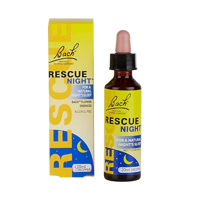 Nelsons Rescue Night Dropper, Flower Essence, Emotional Support Products for a Natural Night's Sleep, relax and unwind, Alcohol free, 20 ml Night Dropper (20 ml) Single - NewNest Australia