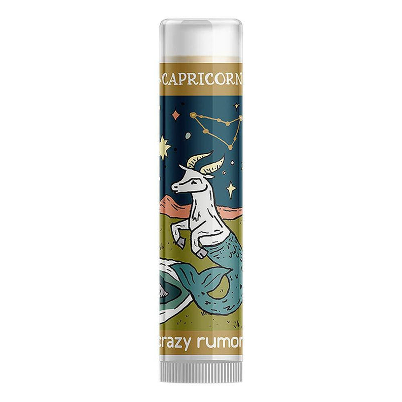 Crazy Rumors Capricorn (Earth Blend) Zodiac Soothing Lip Balm Stick for Dry Lips, 100% Natural and Vegan 4g - NewNest Australia