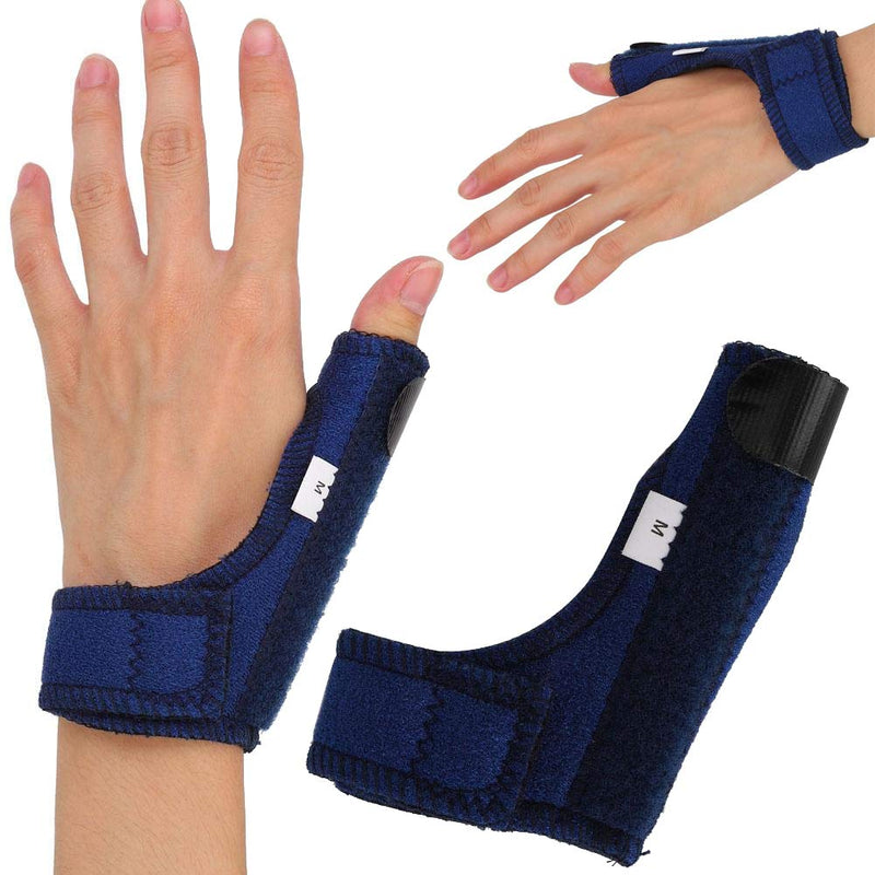 Arthritis Thumb Splint, Support Brace Pain Sprains Strains Arthritis Carpal Tunnel Trigger Thumb Immobilizer Wrist Strap Left Right Hand Thumb Splint One PCS. (M) M (Pack of 1) - NewNest Australia