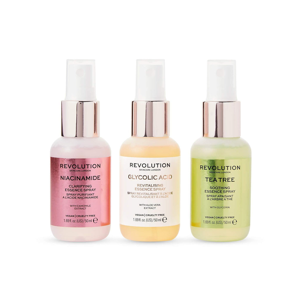 Revolution Skincare Mini essence spray kit: So Soothing, multicoloured - NewNest Australia