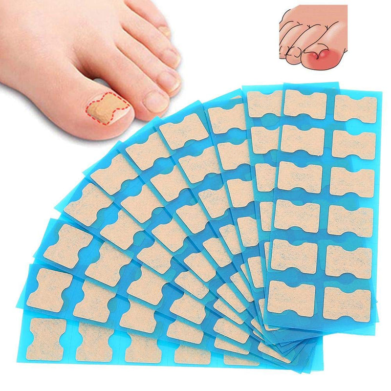 Ingrown Toenail Stick Patch, 4 Sizes Glue-free Toe Nail Correction File Patch Paronychia Corrector Foot Care Treatment Pedicure Tool Ingrown Toenail Correction Patch(4#) 4# - NewNest Australia