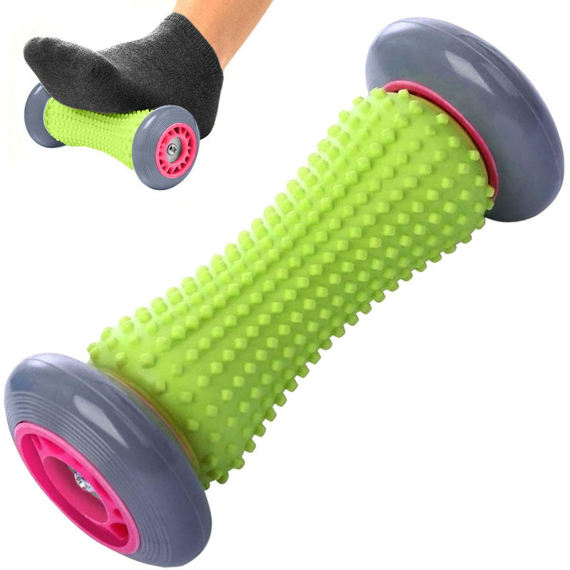 ROMIX Foot Massage Roller, Deep Tissue Trigger Point Muscle Roller Stick to Relieve Pain and Stress Plantar Fasciitis Recovery Therapy Tool Foot Massager for Tight Muscles, Feet, Hands, Arms, Legs - NewNest Australia