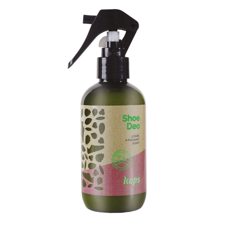 Kaps Eco-Friendly Shoe Deodorant | Odour Eliminator Spray for Sneakers, Trainers, Shoes | Plant-Based and Biodegradable | 200ml Fresh Shoe Deodorizer Spray from Kaps | Made in Europe - NewNest Australia