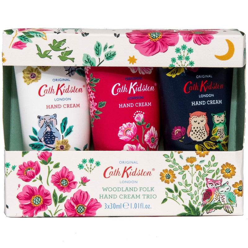 Cath Kidston Magical Woodland Everyday Hand Cream Trio Travel Size Gift Set, 3 x 30ml Single - NewNest Australia