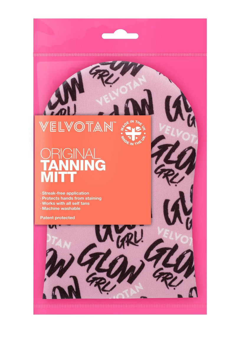 VELVOTAN Tanning Mitt Glow Grl - The Original Tanning Mitt Velvotan - Self Tanning Applicator - Clever Lotion Resistant - Reusable - Sleek Application - NewNest Australia