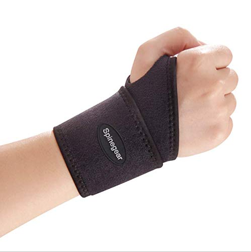 Spinegear Wrist Support Hand Brace with Thumb Stabilizer for Sports and Joint Pain Relief, Wrist Injuries & Sprains One Size Fits Left or Right Hand for Men and Women 1 - NewNest Australia