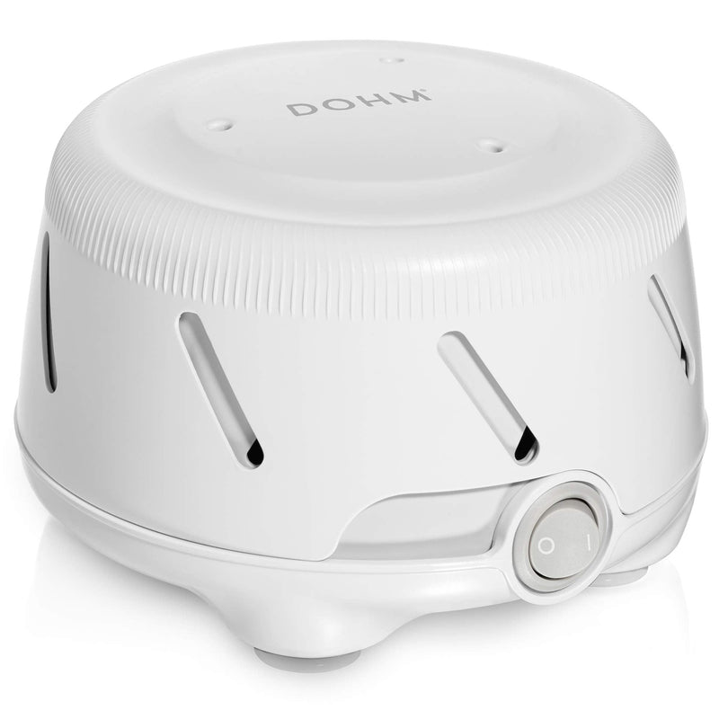 Marpac Yogasleep Dohm UNO White Noise Sound Machine with UK Plug, Real Fan Inside, Adjustable Volume, Noise Canceling for Sleep Aid, Office Privacy & Meditation, Baby & Adults, Travel & Home Essential - NewNest Australia