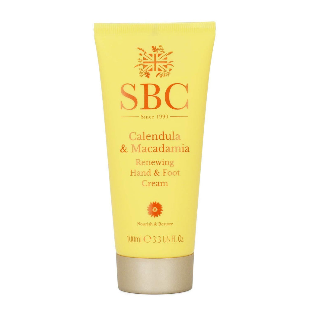 SBC Calendula & Macadamia Renewing Hand & Foot Cream 100ml - NewNest Australia