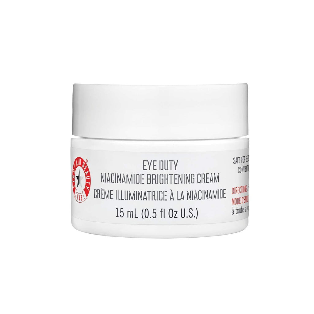 First Aid Beauty Eye Duty Niacinamide Brightening Cream, Illuminating Eye Cream for Dark Circles and Puffiness, 0.5 oz. - NewNest Australia