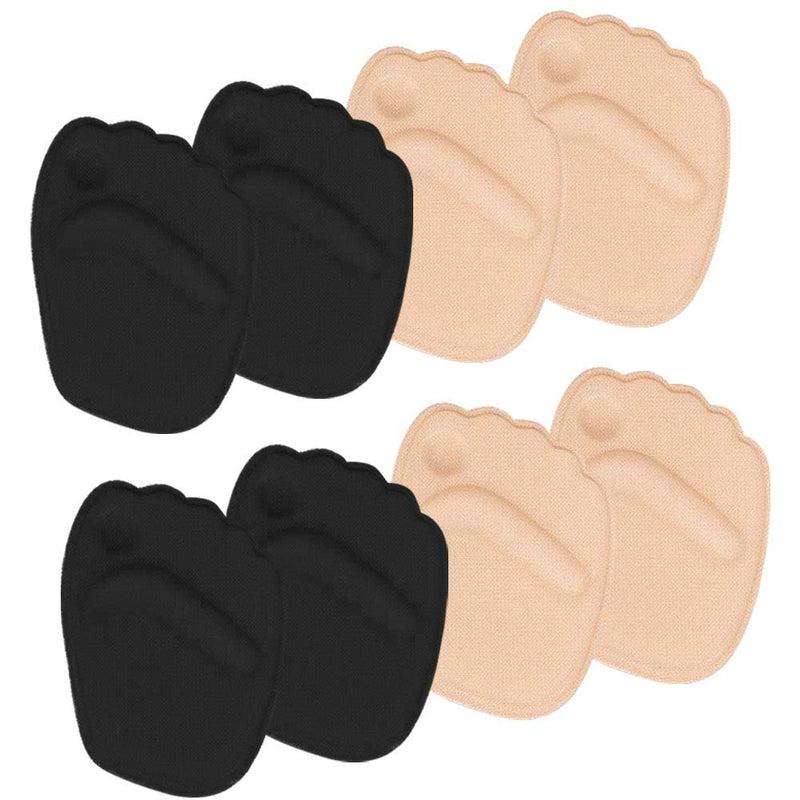 Metatarsal Pads, FANDE 4 Pairs Gel Insoles Women, Ball of Foot Cushions Pads, Anti-Slip High Heel Forefoot Pads, for High Heels Shoes, Pain Relief for Women and Men Self-Sticking Silicone Gel - NewNest Australia