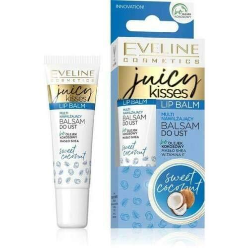 Eveline Cosmetics Lip Balm Juicy Kisses Coconut 12 ml - NewNest Australia