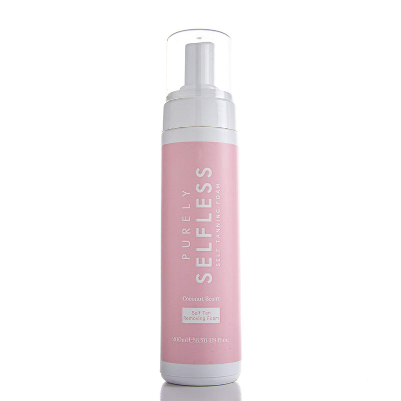 Purley Selfless Self Tan Removing Foam Kind Formula Coconut Scent 200ml - NewNest Australia