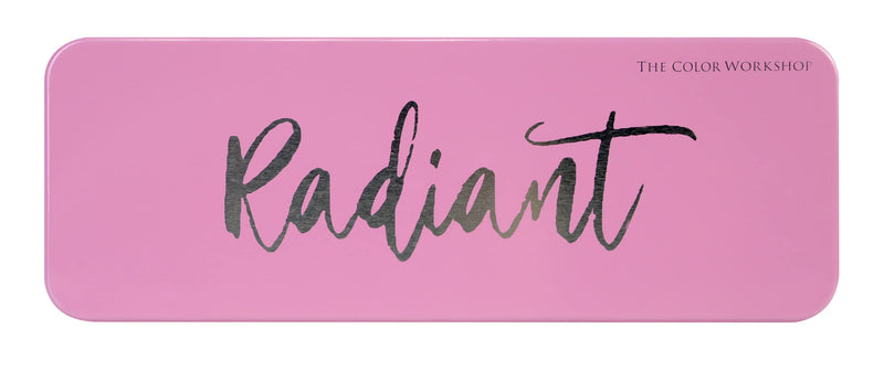 Essentials Radiant - Blush Palette - Palette with 4 Matte and Pearly Blush Colours and a Face Brush, Professional Makeup Kit - Makeup Gift Set for Girls, Teenagers and Women - NewNest Australia