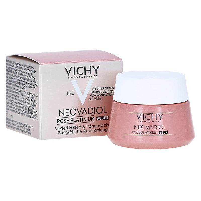 Vichy Neovadiol Rose Platinium Eye Pink Anti-Puffiness & Wrinkle Care 15 ml - NewNest Australia