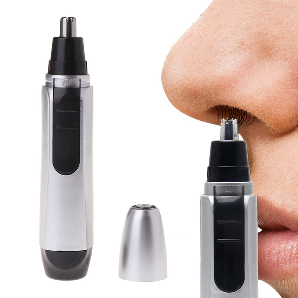 Ear Nose Hair Trimmer Clipper Abody Electric Nose and Ear Hair Trimmer, with 360° Rotating Painless Dual Edge Blades, Facial Hair Trimmer for Men and Women (Nose Trimmer) Nose Remover - NewNest Australia