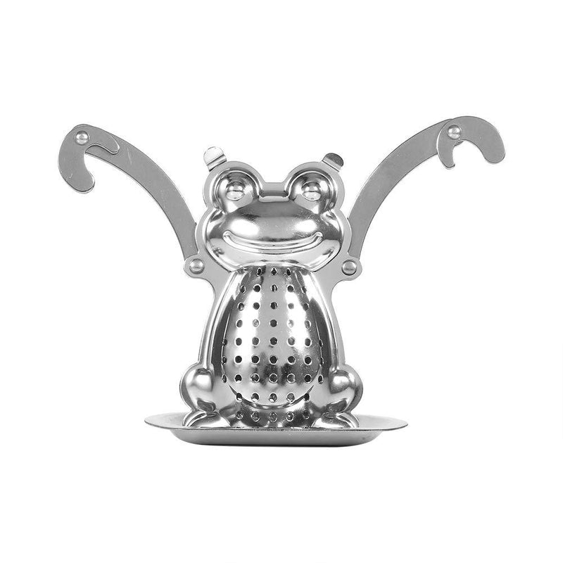 Frog Shaped Stainless Steel Loose Tea Leaf Infuser Ball Strainer Filter Diffuser Herbal Spice - NewNest Australia