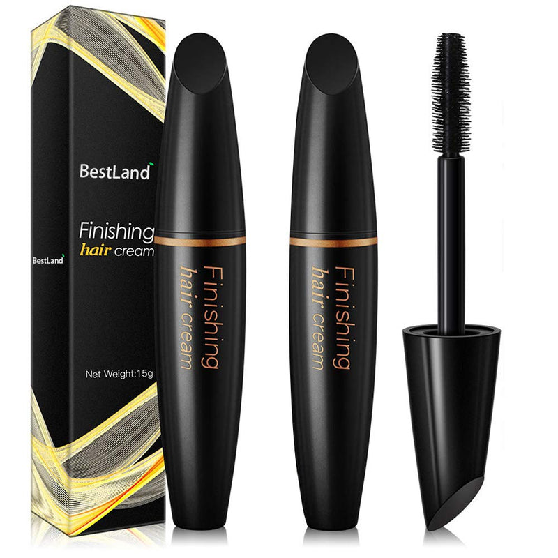 2 Pcs Hair Finishing Stick Anti-Frizz Cream Broken Hair Styling Finishing Brush Hair Mascara Tame Smoothing Gel Wax Stick Non-greasy Men Women Bangs Styling Products - NewNest Australia
