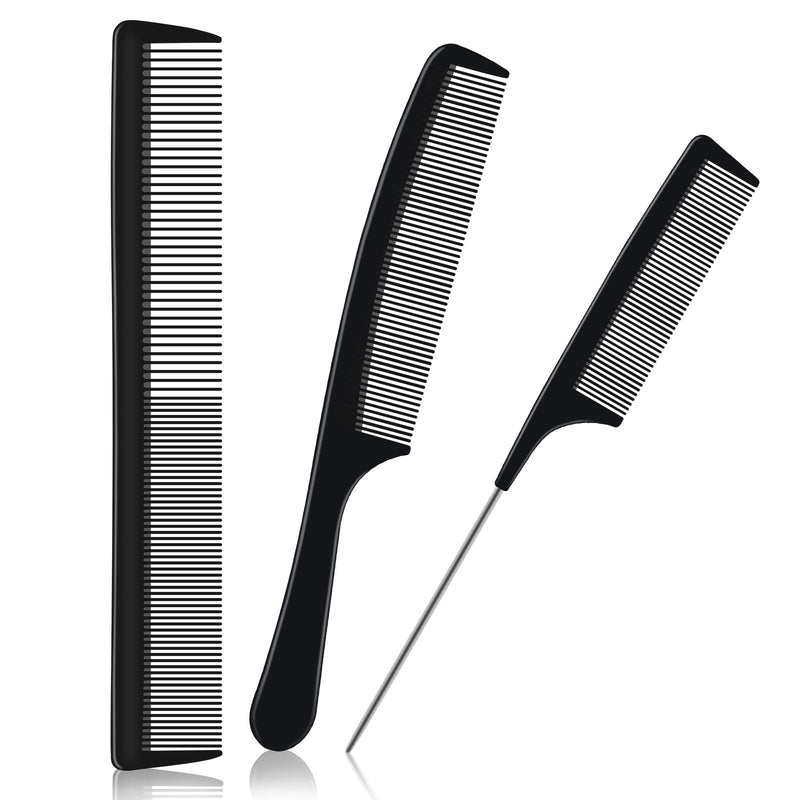 URAQT Hairdressing Combs Set, 3pcs Hair Combs Hair Brushes, Pin Tail Comb, Anti Static Fine Tooth Cutting Comb Professional Salon Styling Comb Fine Tooth Comb Set - NewNest Australia