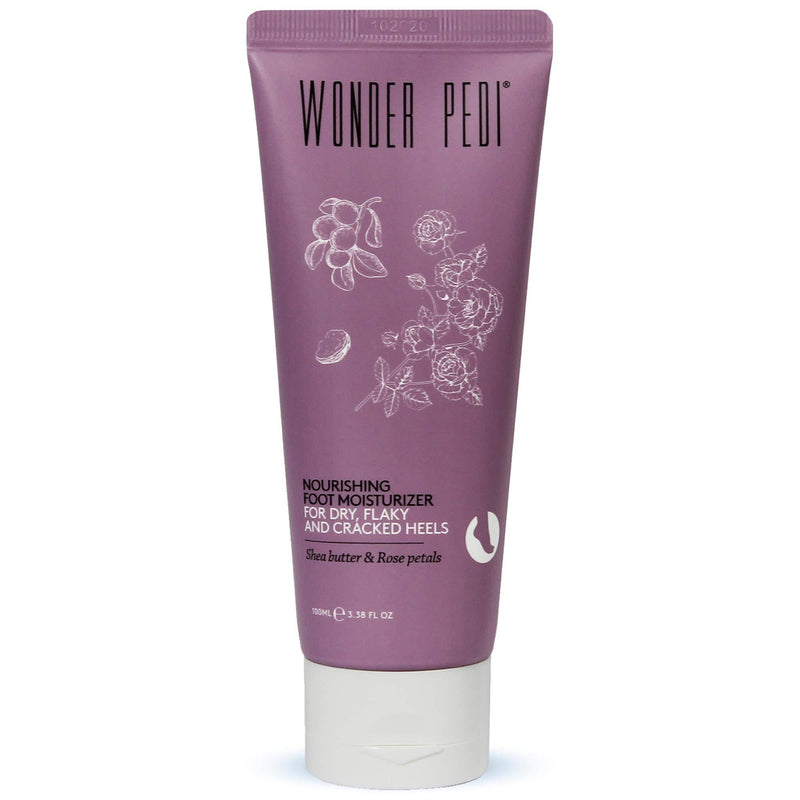 Foot Cream – Heel Cream for Cracked, Flaky Skin – for All Skin Types – 100ml By Wonder Pedi (NOURISHING FOOT MOISTURIZER) - NewNest Australia