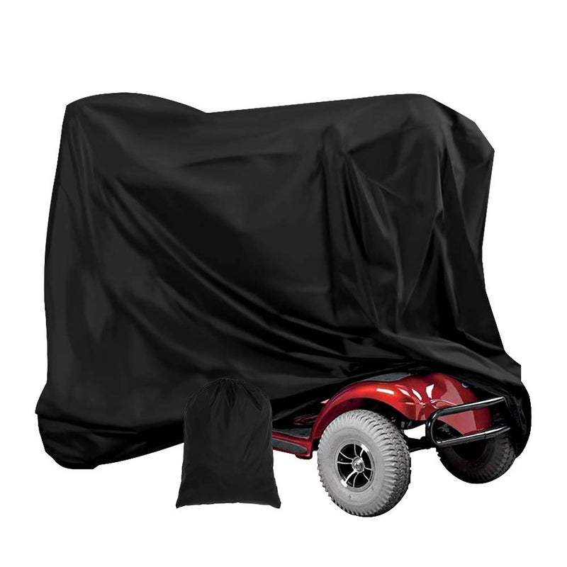 Mobility Scooter Cover, 190D Oxford Heavy Duty Waterproof Wheelchair Storage Cover with Storage Bag All-Weather Outdoor Protection Cover for Most Mobility Scooter (170x61x117cm) 170x61x117cm - NewNest Australia
