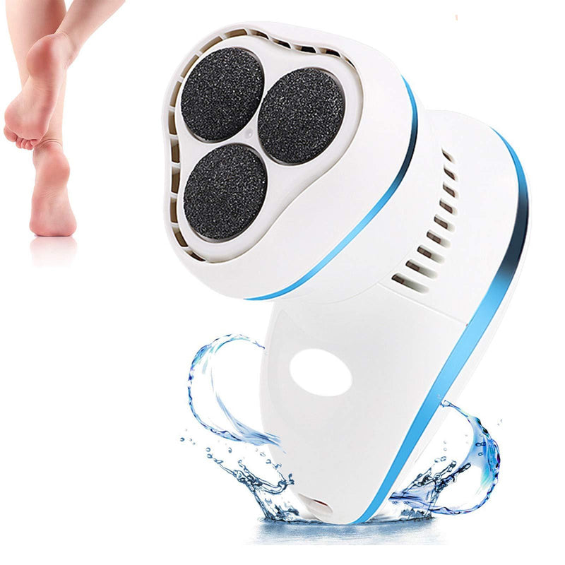 Electric Foot Callus Remover kit-Electric Foot File Pedicure Tools Built-in Vacuum,Electric vacum Foot Grinder,Professional Pedicure Tools Feet Care for Dead, Hard Cracked Dry Skin Blue - NewNest Australia