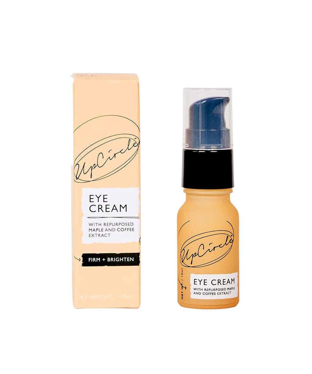 UpCircle Eye Cream With Coffee And Maple Extract 10ml - For Dark Circles, Puffiness + Wrinkles - Natural, Vegan + Cruelty-Free - NewNest Australia