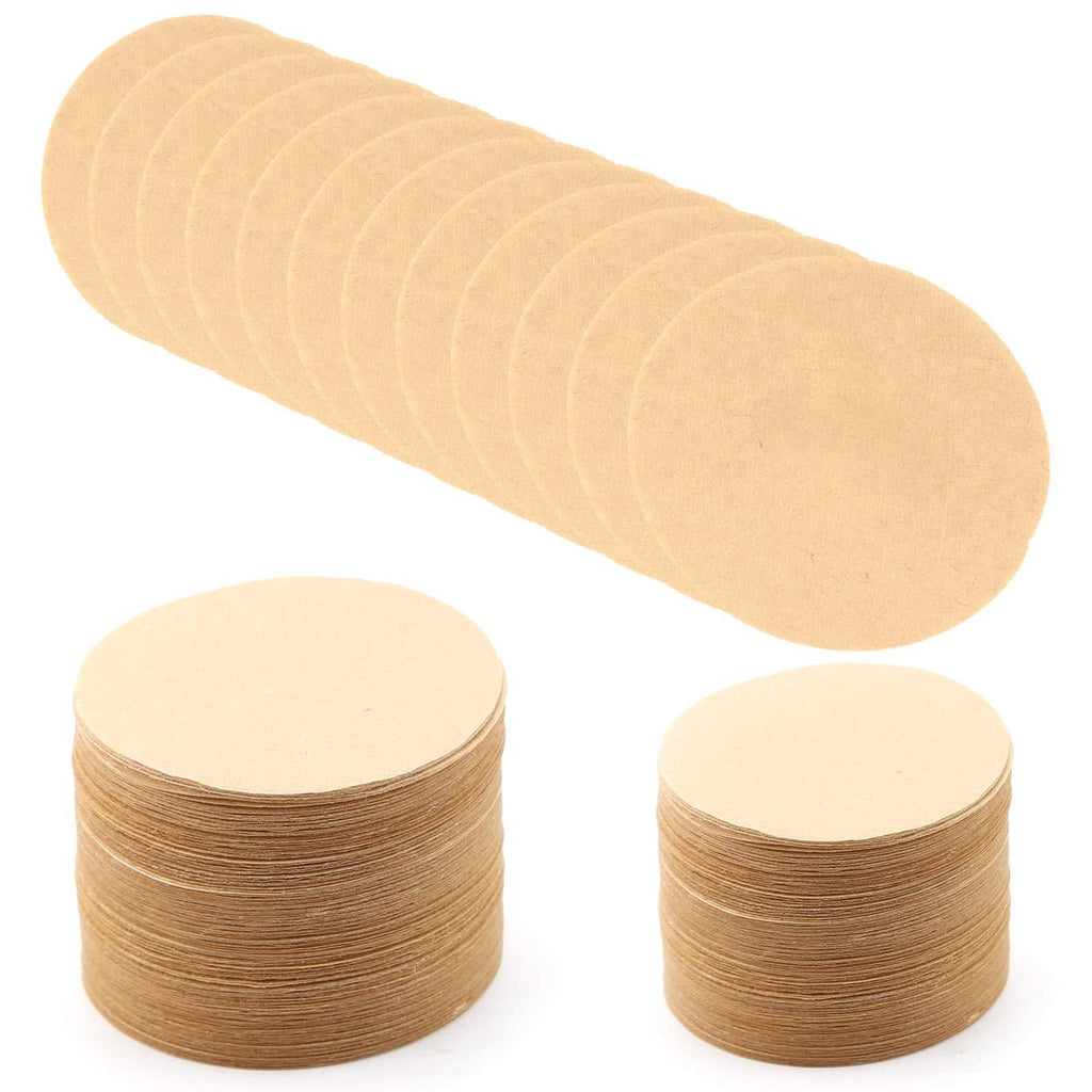 AIEX 350 pcs Unbleached Paper Coffee Filter Round Replacement Coffee Filters Fits for Aerobie Aeropress Coffee and Espresso Makers (6.4cm/2.5inch in Diameter) 350Pcs - NewNest Australia