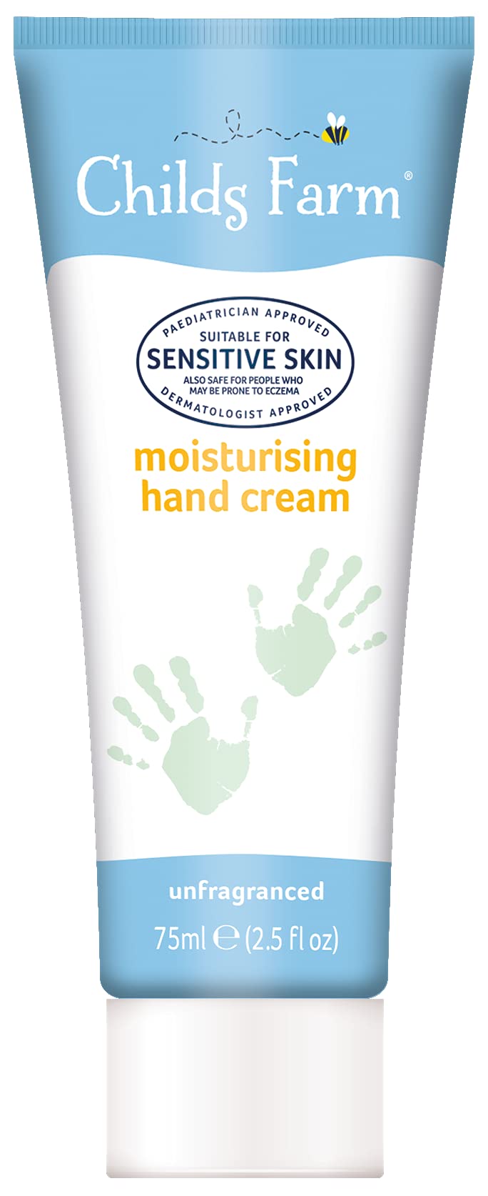 Childs Farm - Moisturing Hand Cream, Unfragranced, Nourishing with Shea Butter, Sensitive Skin, 75ml - NewNest Australia