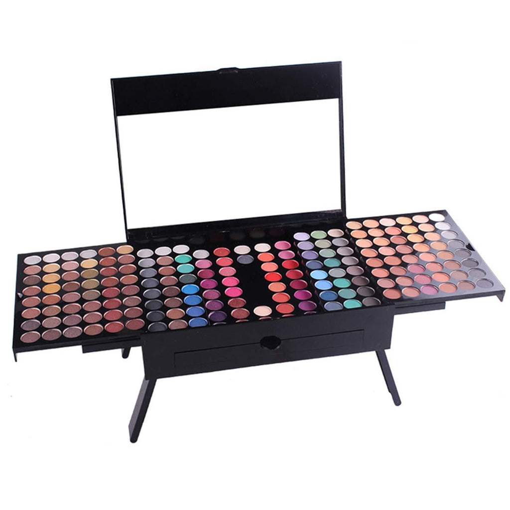 Chikanb 180 Colors Professional Matte All In One Makeup Kit Palette, Combination with Waterproof Eyeshadow Blush Lip Gloss Eyebrow Powder Concealer, Pigments Palette Shimmer Powder Daily Cosmetic Set E57#004N - NewNest Australia