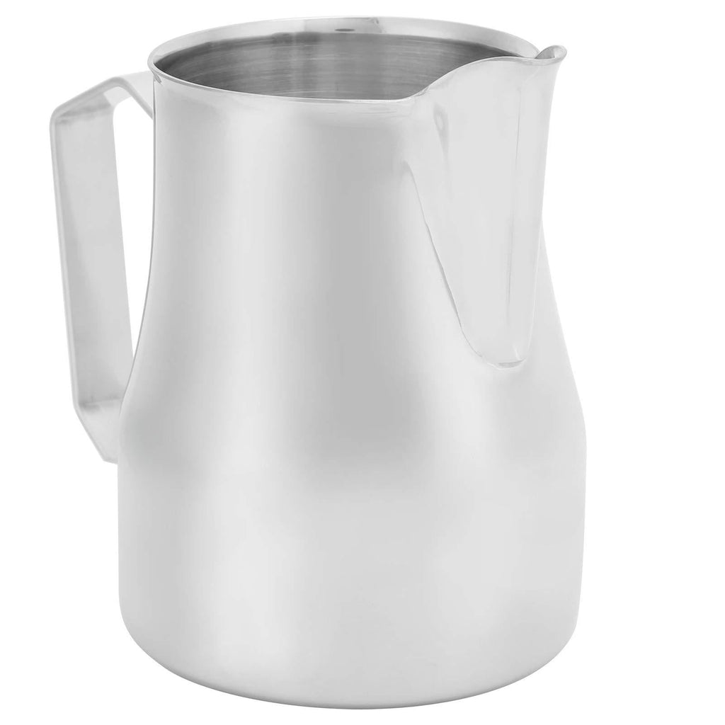 Omabeta Stainless Steel Pointed Mouth Coffee Milk Frothing Cup Coffee Jug Pitcher for Latte Art Cappuccino Barista Milk(large) - NewNest Australia