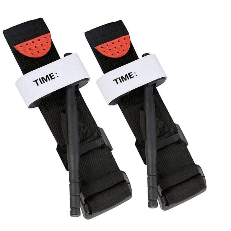 Exeton - Tourniquet for Combat Medical, Emergency, Military Tourniquet for First Aid, Bleeding Control, Hemorrhage Control, School Training, Severe Emergencies or Occluding Blood Flow (Black - 2 PCS) Black - 2 PCS - NewNest Australia