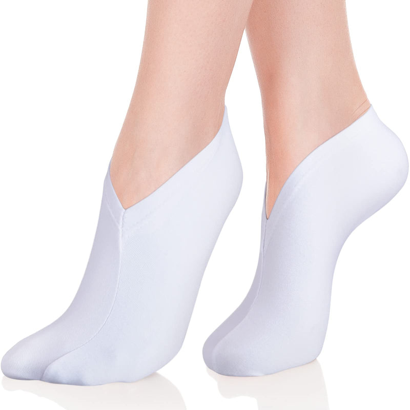 10 Pairs Moisturizing Socks Overnight, Spa Socks for Dry Feet, Cotton Moisture Enhancing Socks, Cosmetic Moisturizing Socks for Women and Men, White - NewNest Australia